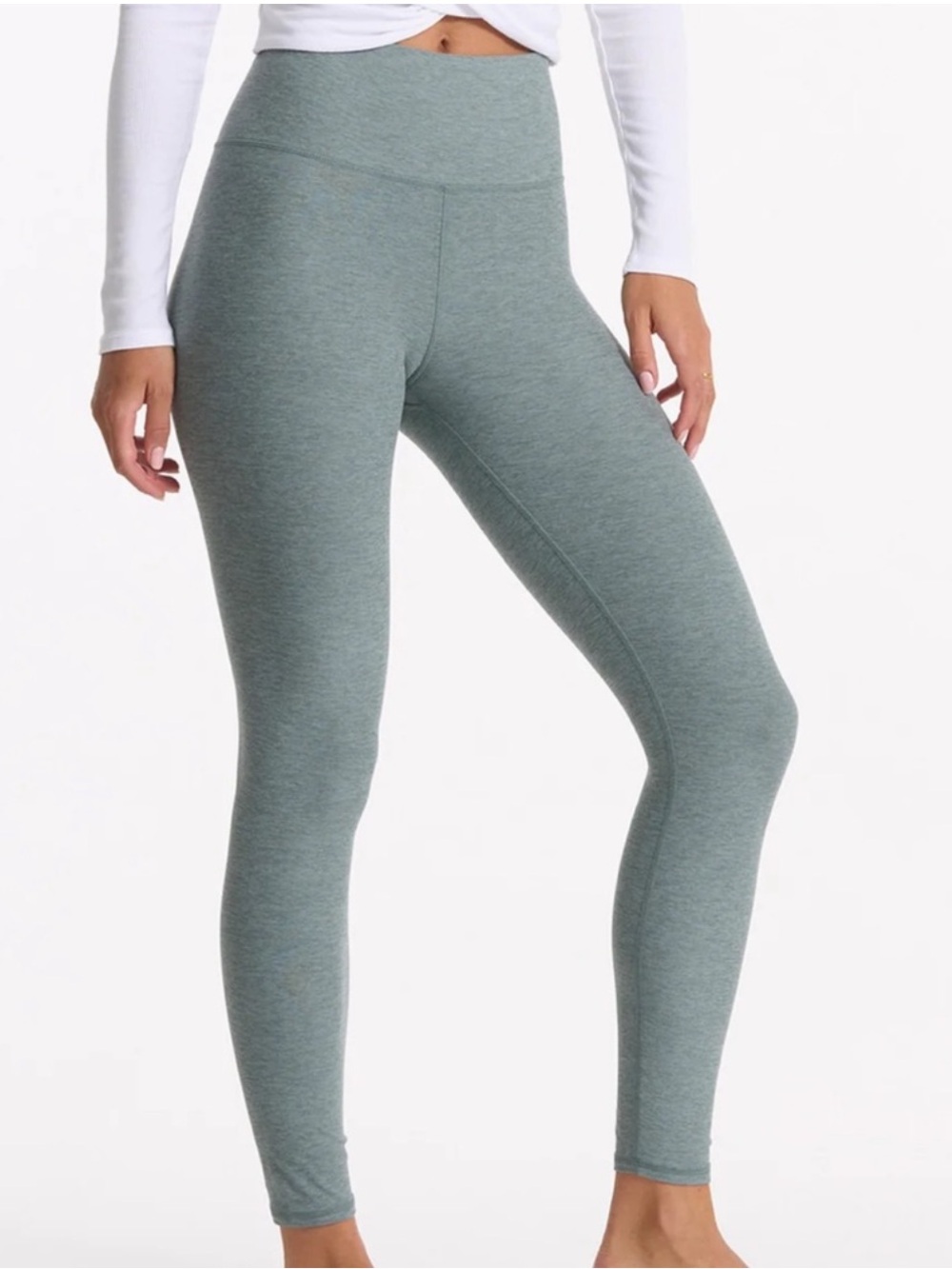 Vuori Clean Elevation Leggings Stormy Heather Size S